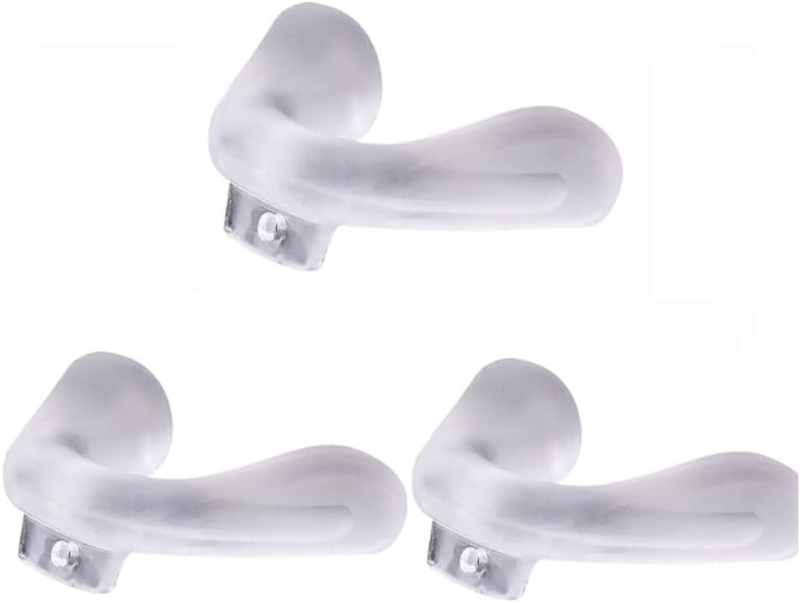 3PCS U Shaped Eyeglass Nose Pads,Soft Silicone Nose Bridge Pads,Non Slip Nose Pads Bridge Eye Glasses Nose Support Pads for Eyewear Eyeglasses