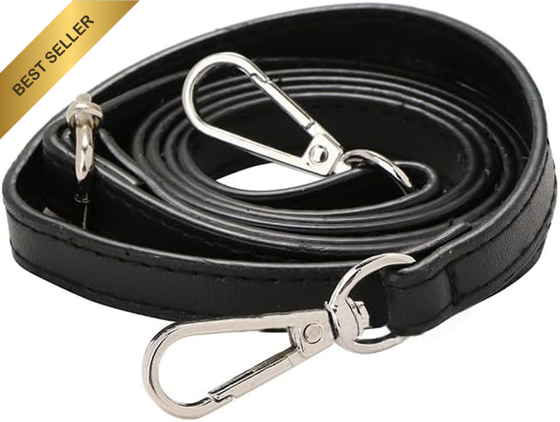Leather Purse Straps Replacement Crossbody, Long Thin Adjustable Purse Strap for