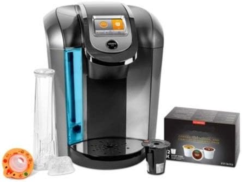 Keurig K525C Single Serve Coffee Maker, 12 K-Cup Pods and My K-Cup 2.0