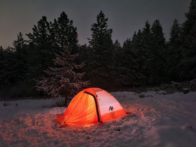 4 Season Backpacking Tent 2 Person Camping Tent Ultralight Waterproof