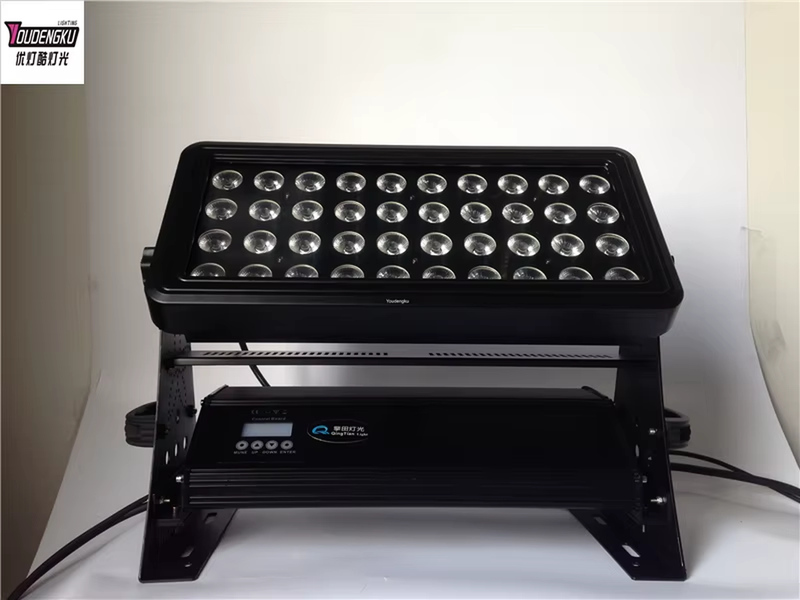 1 piece 40x18w rgbwa uv led city color light outdoor Waterproof IP65 dmx project