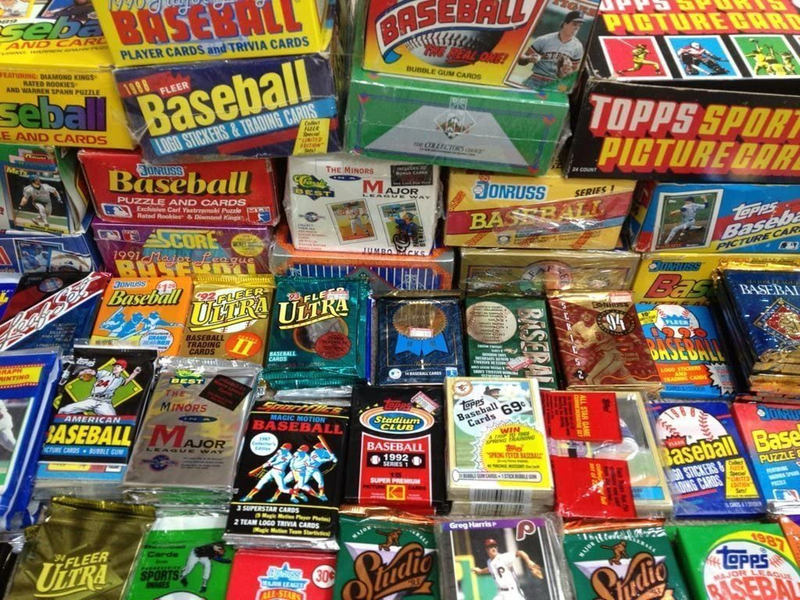 GREAT LOT of OLD UNOPENED BASEBALL CARDS in PACKS Look for Hall-Of-Famers Such a