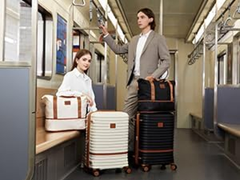 Hardside Suitcase Carry Spinner Wheels Travel Lock