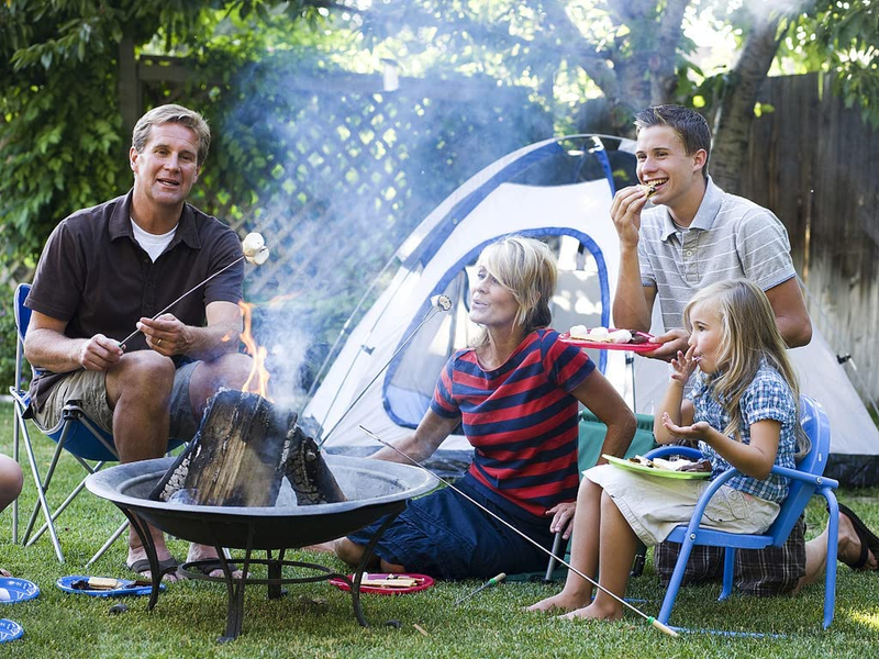 Ajmyonsp Marshmallow Roasting Sticks Smores Stick for Fire Pit - Hot Dog Camp...