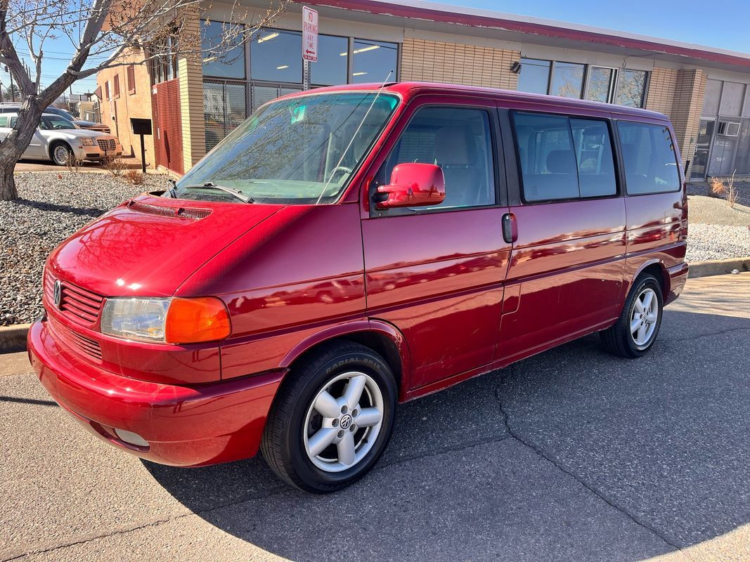 2002 Volkswagen EuroVan MV ready for your summer camping trips 143,051 Miles Red