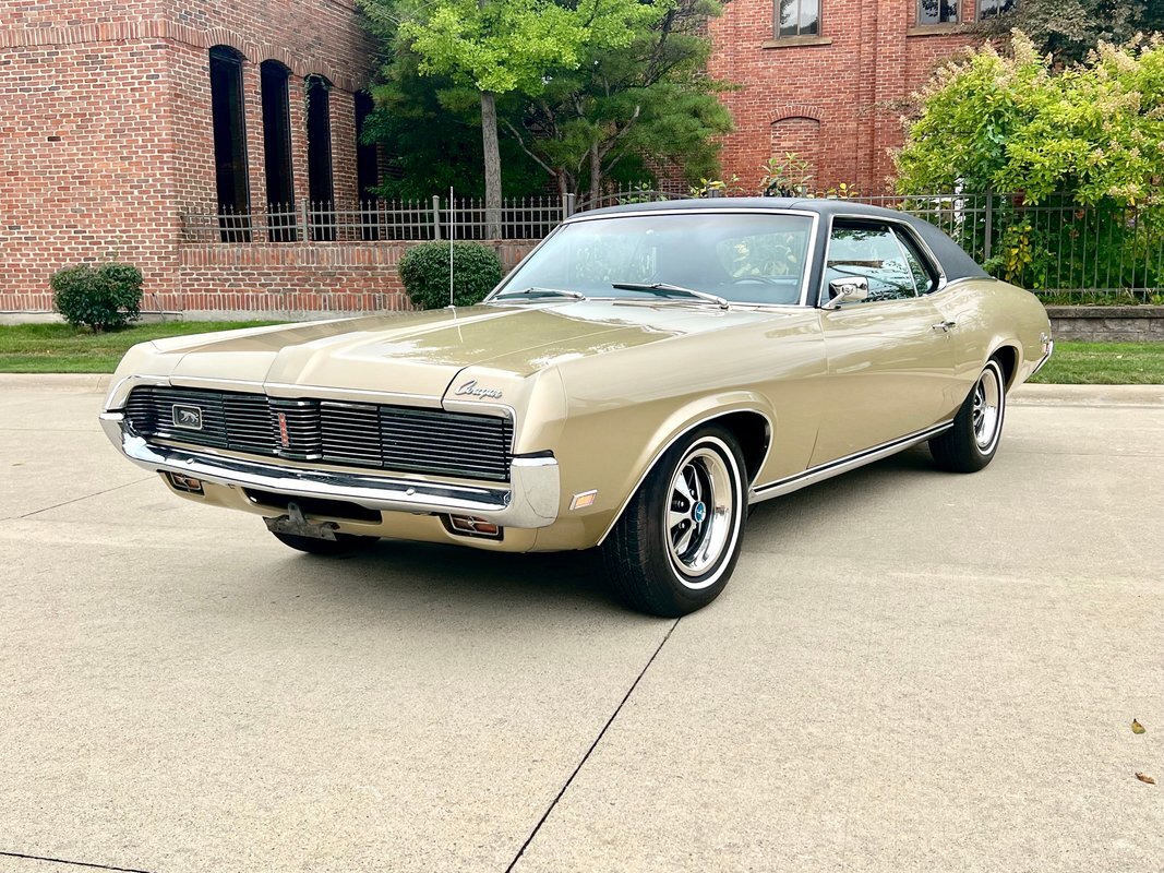 Owner 1969 Mercury Cougar  Gold Coupe 351CI V8 Automatic