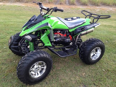 New ATV-3150CXC  150CC Fully Automatic Full Size sporty w/ chrome rims Free s/h 