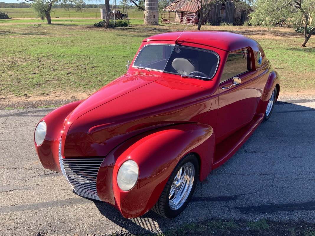 1939 Mercury Convertible Club Coupe  2403 Miles Red Convertible 302 V8 5-Speed M