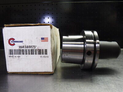 Command HSK100A 7/8'' Endmill Holder 3.75'' Projection H6E3A0875 (LOC1983C)