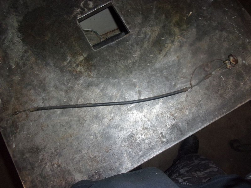 Cable De Frein Arriere +Ressort De Revient Ducati 175 Ts