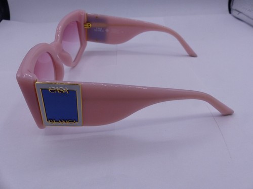 Pre-owned Casablanca Casa Blanca 100129 Pink & Baby Blue Ew028c5 Womens Sunglasses Size 54-21-140