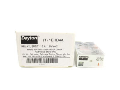 DAYTON 1EHD4A 120VAC 15A NSMP