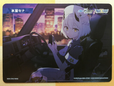 mayu♡　1028 Himuro Sena MEMORIAL LOBBY TOKEN Wixoss Blue Archive Collab