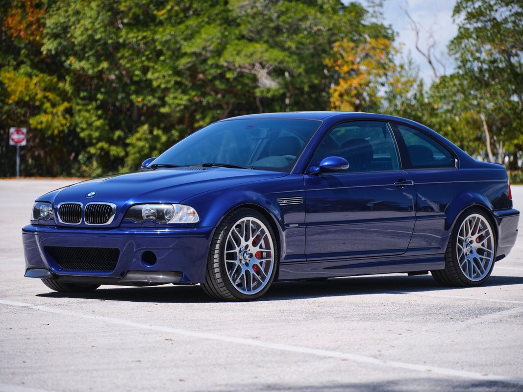 2006 BMW E46 3 Series M3 58250 Miles Interlagos Blue