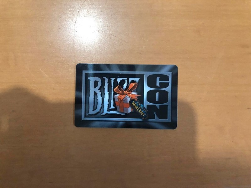 World Of Warcraft: Blizzcon 2007 Loot Card - Murloc Suit Unscratched