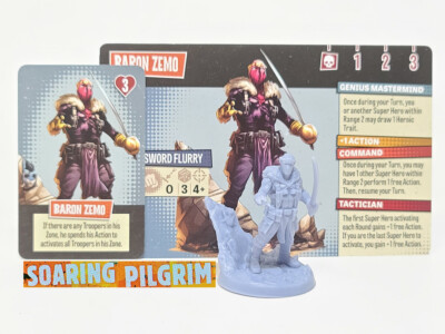 BARON ZEMO - HERO - MARVEL ZOMBIES ZOMBICIDE Kickstarter Exclusive Stretch CMON