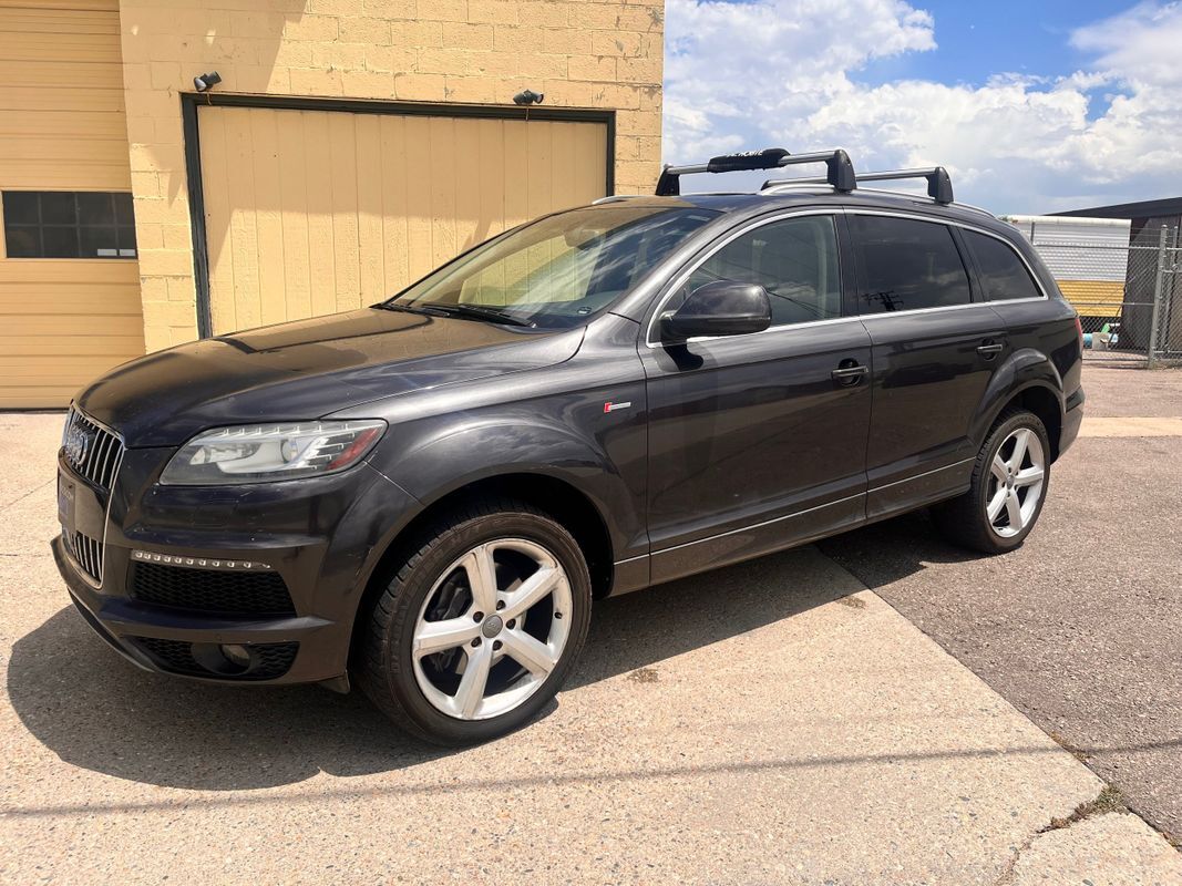 2013 Audi Q7 3.0T quattro S line Prestige 3rd row seat and lots 153,321 Miles Gr