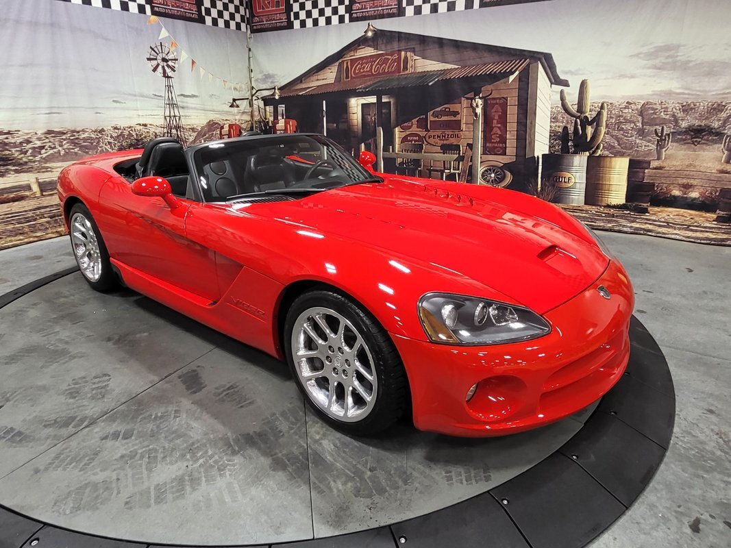 2003 DodgeVIPER SRT-10 ROADSTER - AUTOMATIC19000 MilesViper Red8.3 Liter V10 SFI