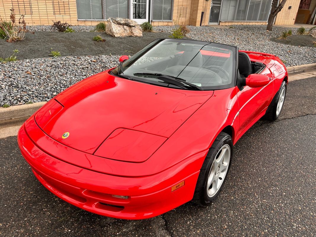 1991 Lotus Elan Turbo Very hard to find Lotus Elan SE 40,326 Miles Red