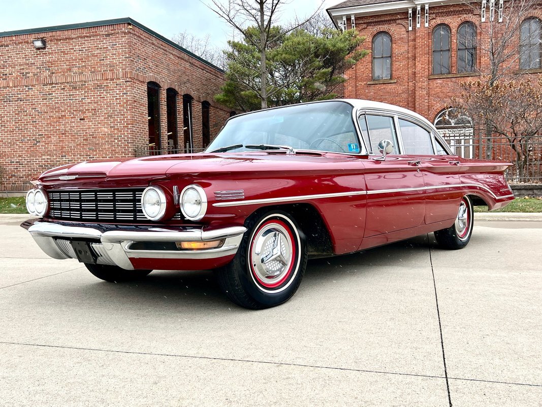 1960 Oldsmobile Dynamic 88  Burgundy Sedan 371 V8 2bbl Automatic