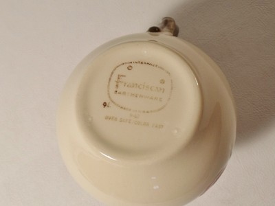 4 Franciscan DESERT ROSE 10 oz Creamer TV Style Backstamp MINT