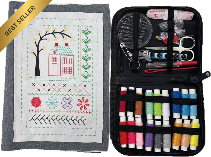 Sewing Book Embroidery Stitchs Book, Embroiderys Stitchpractice Books, Creative