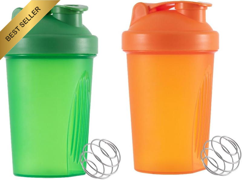 Shaker Bottle Protein Shakes and 16-Ounce/400Ml Shaker-Bottle with a Stainless S