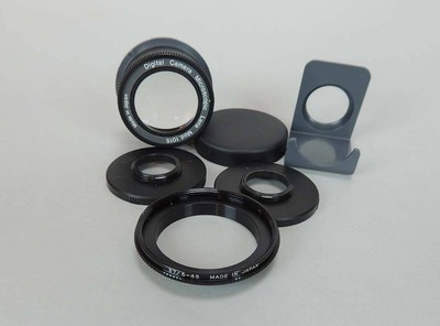 Microscope Microscopic Lens Adapter for Digital Camera #1015 Made in Japan VTG
