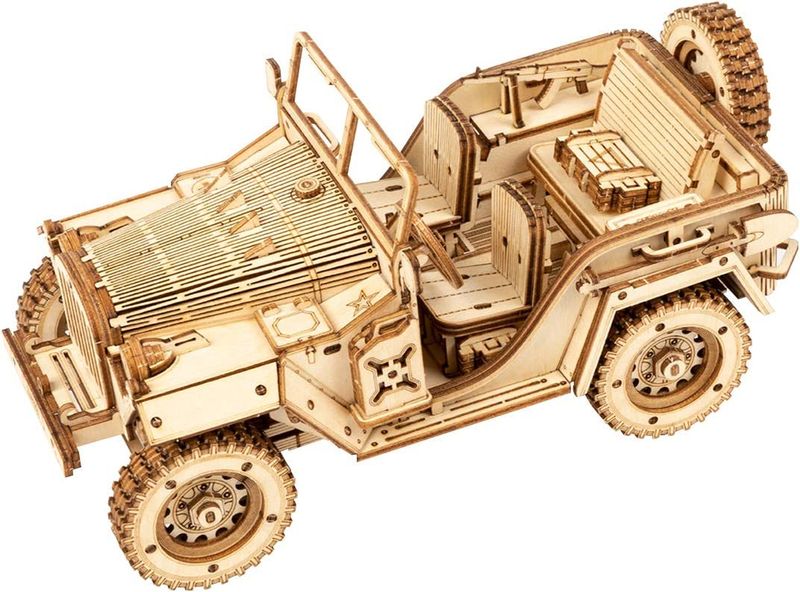 To Build, 3d Wooden Puzzle For Adults & Teens, Diy Scale Mec