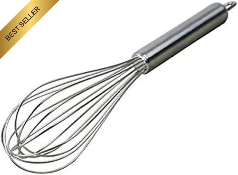 Stainless Steel Whisk for Blending, Whisking, Beating and Stirring,Balloon Wire