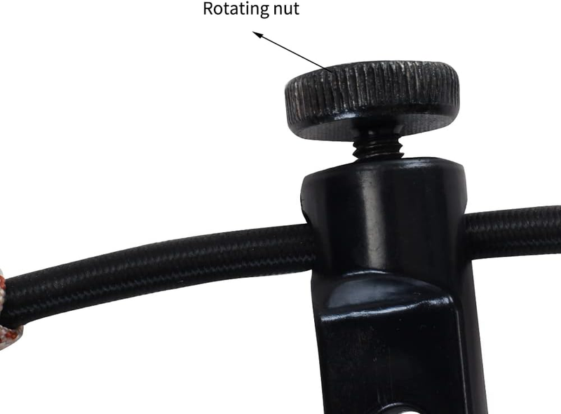 Archery Bow Wrist Sling Adjustable Hunting Wrist Strap Braided for Compound Bow 