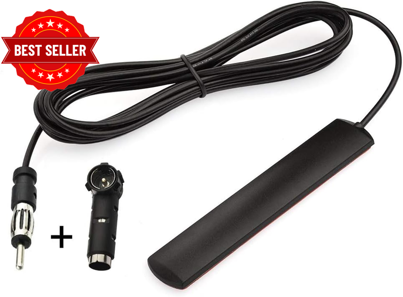 Car Stereo FM Radio Antenna, Hidden Windshield Antenna, DIN Plug