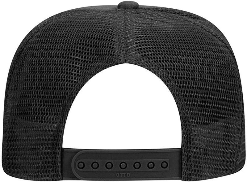 Wholesale 12 X Cap 5 Panel Mid Profile Mesh Back Trucker Hat