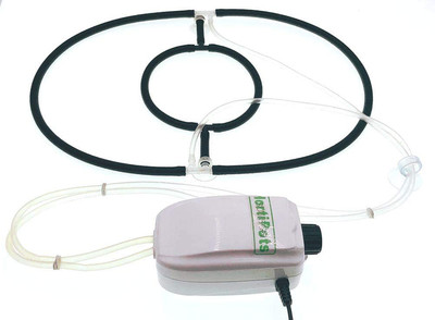 HORTIPOTS DWC Air Diffuser Bubbler Kit with Oxygen Air Pump for DIY Hydroponic B