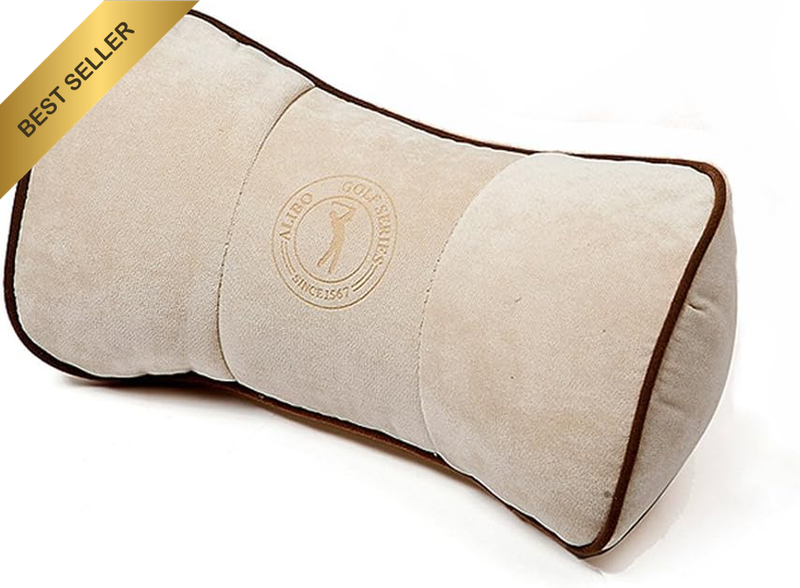 Neck Pain Relief Firm Travel Pillow Car Neck Rest Back Supports with Adjustable