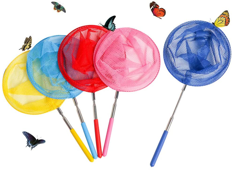 Kids Telescopic Butterfly Fishing Nets Great for Catching Insect Net Perfect Out