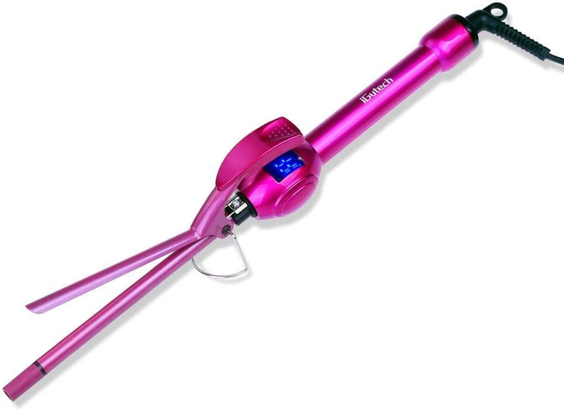 Curling Iron Hair Curler 3/8 Inch Small Barrel Curling Iron Ceramic for All Hair