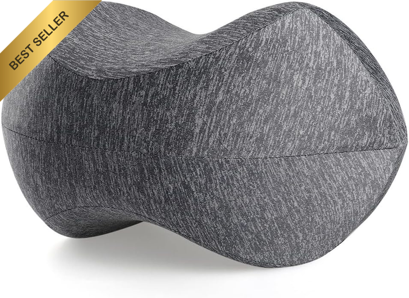 Knee Pillow Sleeping on Side, Memory Foam Contour Leg Pillow Cooling Bed Wedge B