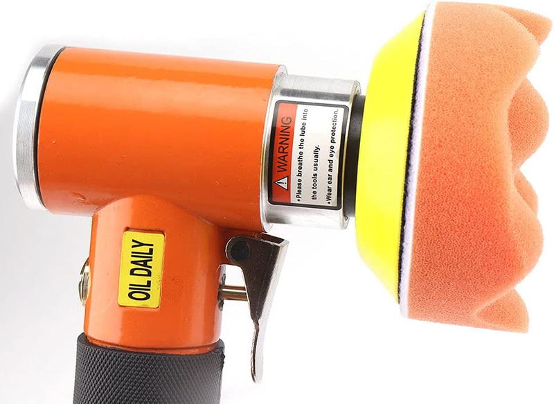 Mini Air Sander, 48PCS Buffer & Sander Kit 1/2/3 Inch Mini Orbital Sander for Au