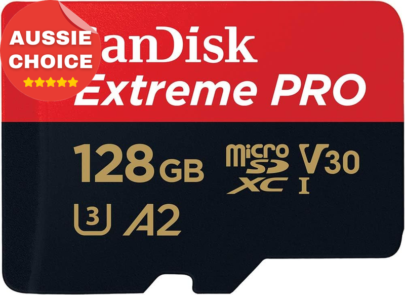 128GB Extreme PRO MicroSDXC Card SD Adapter RescuePRO A2 UHS-I Class 10 U3 V30