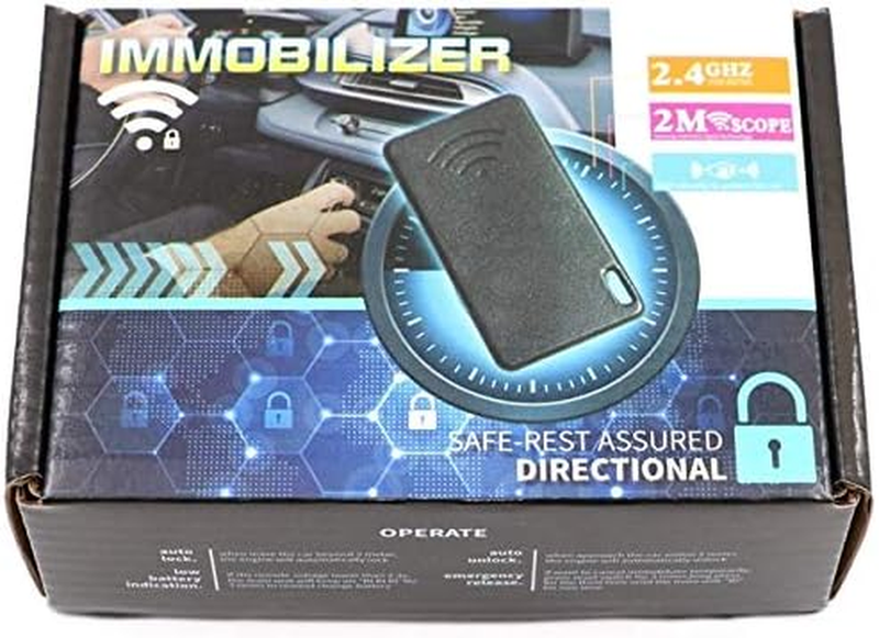 Car Immobilizer Security System with Anti-Hijacking, Vehicle Anti-Theft Electron