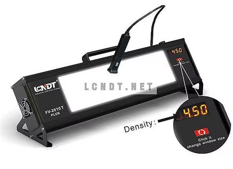 Portable 4.5x17" screen LED Film Viewers + Densitometer FV-2010T PLUS