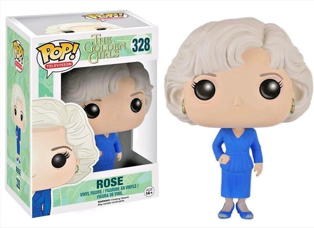 * FUNKO POP! TELEVISION THE GOLDEN GIRLS ROSE #328 VINYL FIGURE BETTY WHITE *