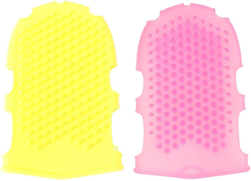 2Pcs Exfoliating Gloves Shower Brush Body Scrubber Mitts Bath Glove Scrubbers Dr