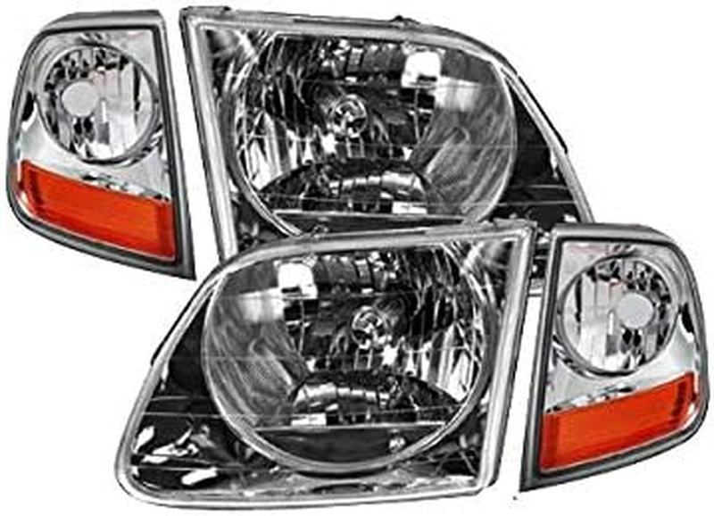 Headlight & Cornering Lights for 1997-2003 Ford F150 Lightning Style | 07/1996