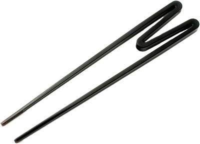 HSCPBLK, Training Chopsticks Chopsticks Helper Quick Sticks, Black