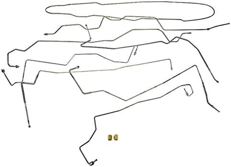 Brake Hydraulic Line Kit Tubes Fittings for 2001-2004 Ford F250 Super Duty 4WD