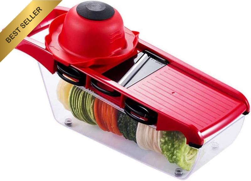 Multi Function Veg Cutter, Mandoline Vegetable Slicer Cutter Food Slicer Interch