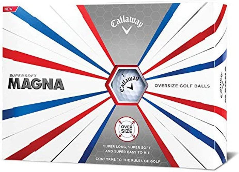 Supersoft Magna Golf Balls, (One Dozen)