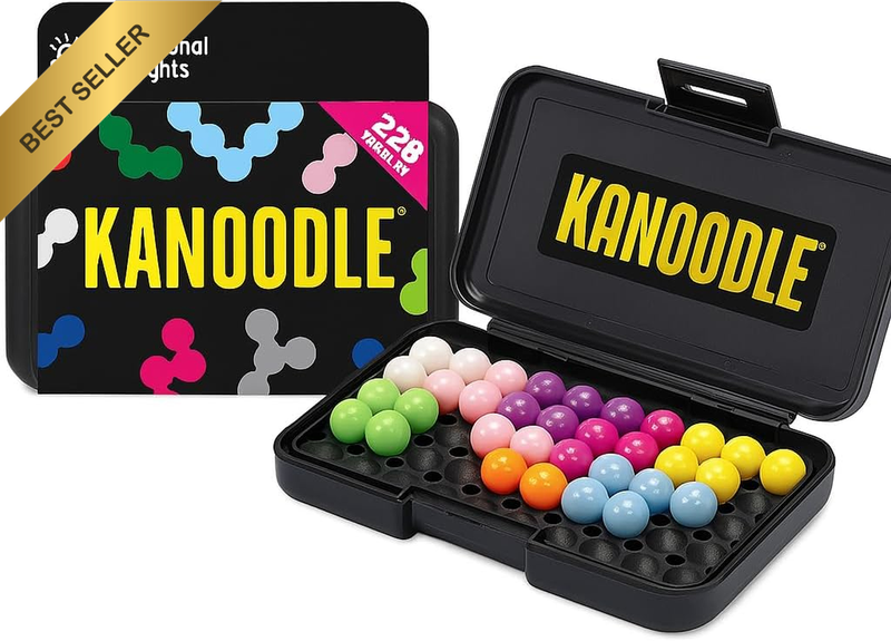 Kanoodle Brain Twisting 3-D Puzzle Game: Teens & Adults, Featuring 200 Challenge
